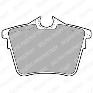 Колодки тормозные (задние) Citroen C5 08-/Peugeot 407 04-/607 88-