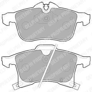 Колодки тормозные (передние) Opel Astra/Combo/Zafira 98- (Continental)