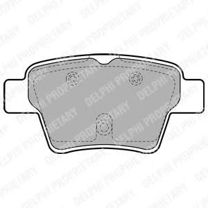 Колодки тормозные (задние) Citroen C4 04-11/Peugeot 307 00-