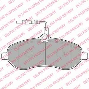 Колодки тормозные (передние) Citroen Jumpy/Fiat Scudo/Peugeot Expert 07- (+датчик)