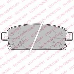 Колодки тормозные (задние) Opel Astra J 09 - R16 (Ate)