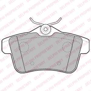 Колодки тормозные (задние) Citroen C4/Peugeot 308/508 09- (TRW)