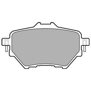 Колодки тормозные (задние) Citroen C4 Grand Picasso/Peugeot 308 II 13-