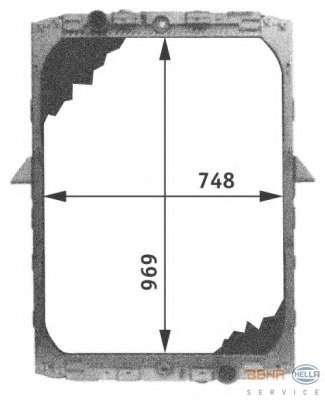 Радиатор, охлаждение двигателя