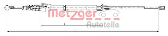 Трос, стояночная тормозная система