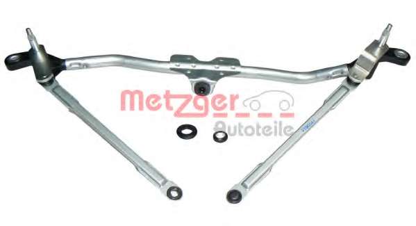 Система тяг и рычагов привода стеклоочистителя