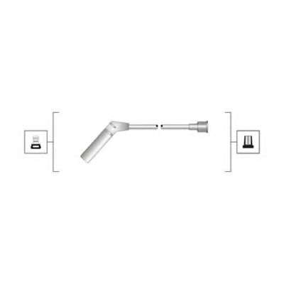 Провода зажигания Audi A4/A6/VW Passat/Golf IV 94-05 (к-кт) (высоковольтные)