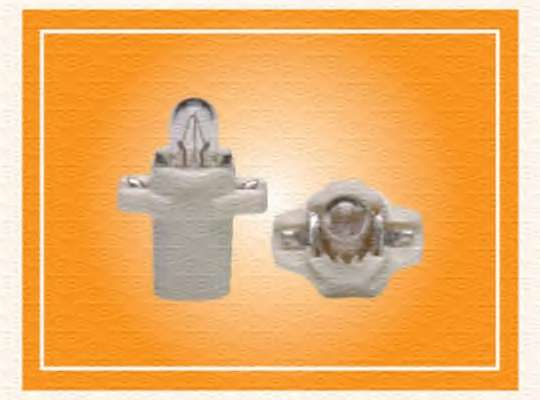 Автолампа 12V 2W B8.3d (в щиток приборов/белая)