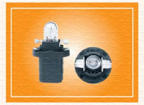 Автолампа PB5 12V 1.2W BAX10d/B8.5d Standard (в щиток приборов/черная)