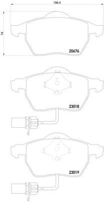 Колодки  гальмівні