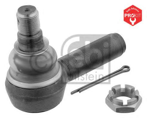 Наконечник поперечной рулевой тяги. Угловой шарнир, продольная рулевая тяга