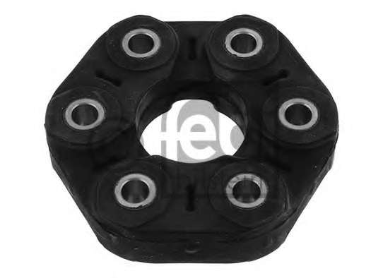 Муфта кардана эластичная BMW 3/4/5/7/X1/X3/X4/X5/X6 00- (50x135x30)