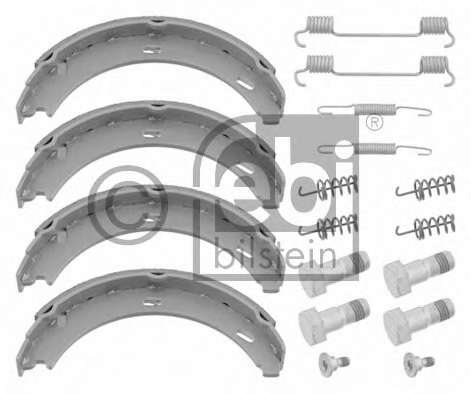Комплект тормозных колодок, стояночная тормозная система