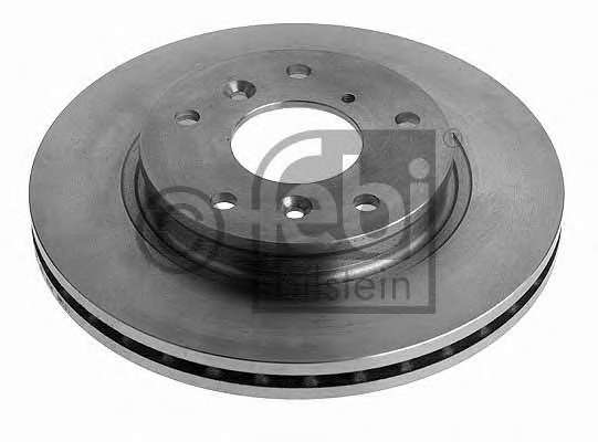 Диск тормозной (передний) Mazda 626 87-97 (264x24)