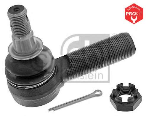 Наконечник тяги рулевой Daf 75-95/Iveco/MAN 00- (с левой резьбой)