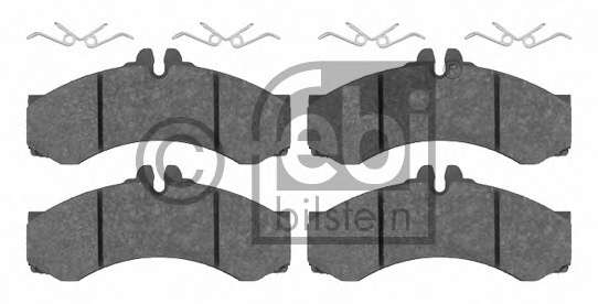 Колодки тормозные (передние/задние) MB Sprinter 408-416/VW LT 46 96-06