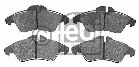 Колодки тормозные (передние) MB Sprinter 208-316 96- (Ate)