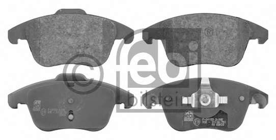 Комплект тормозных колодок, дисковый тормоз