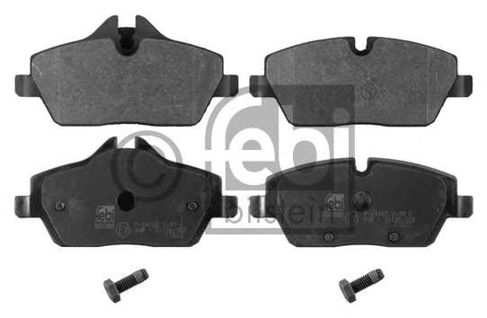 Колодки тормозные (передние) BMW 1 (E81/E82/E87/E88) 04-13/2 (F45) 14-18