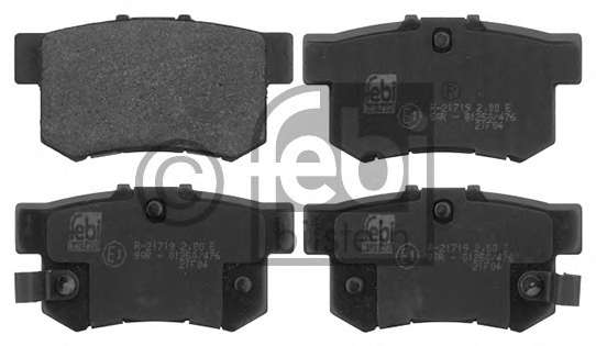Комплект тормозных колодок, дисковый тормоз