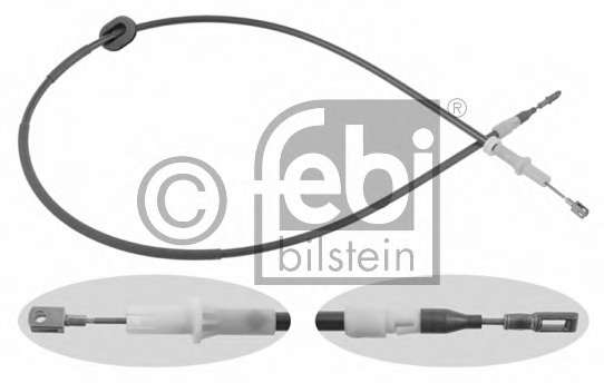 Трос ручника (задний) (L) MB E-class (W211) 02-09 (1726mm)