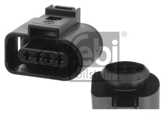 Разъём (фишка) электрический VW Caddy 95-15