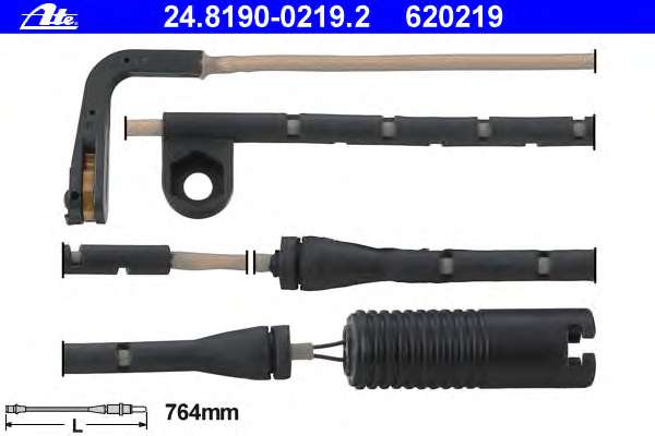 Датчик износа тормозных колодок (передних) BMW 5 (E39) 95-04 (L=764mm)