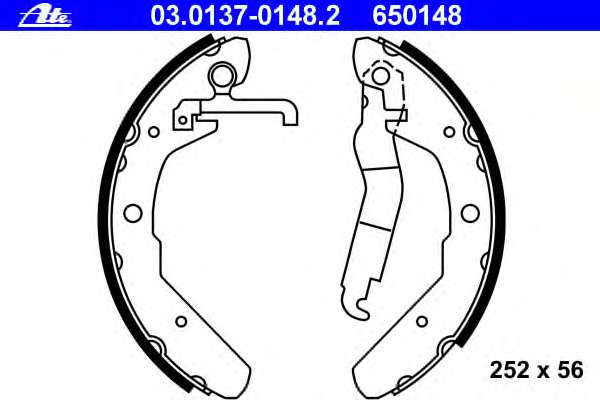 Комплект тормозных колодок