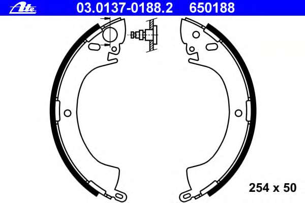 Комплект тормозных колодок
