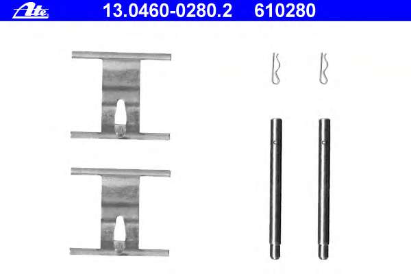 Комплектующие, колодки дискового тормоза
