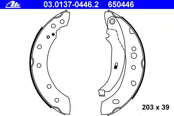 Комплект тормозных колодок