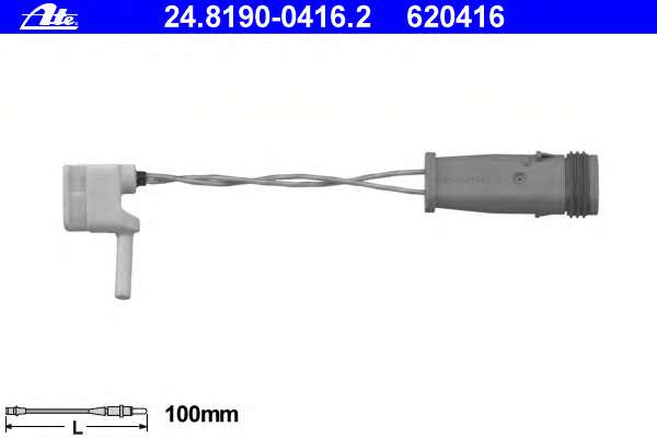 Датчик износа тормозных колодок (передних) MB E-class (W211/S211) 02-09 (L=100mm)