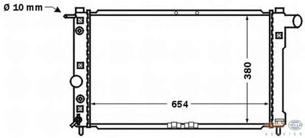 Радиатор, охлаждение двигателя