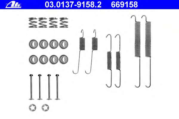 Комплектующие, тормозная колодка