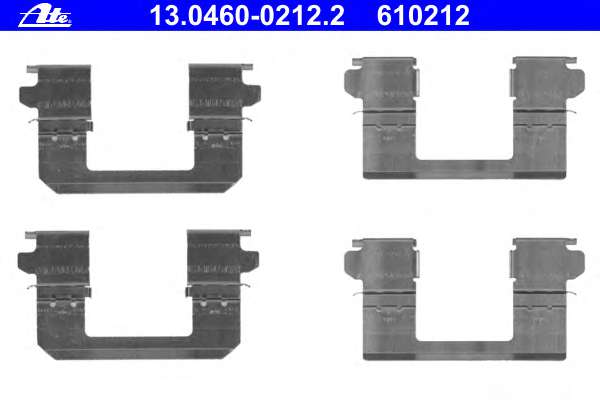 Комплектующие, колодки дискового тормоза