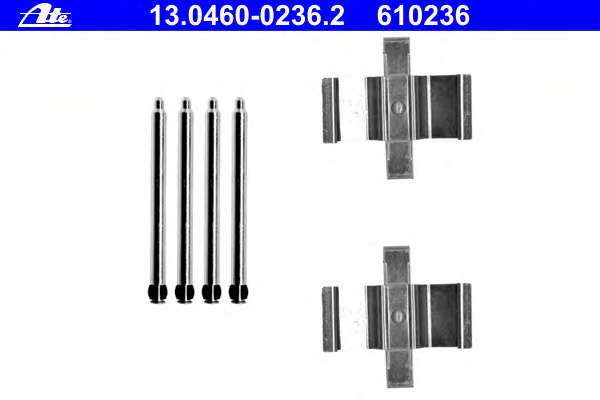 Комплектующие, колодки дискового тормоза