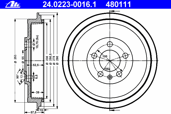 Тормозной барабан