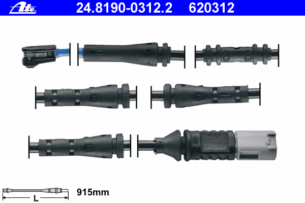 Датчик износа тормозных колодок (задних) BMW 5 (F10)/6 (F12) 10-