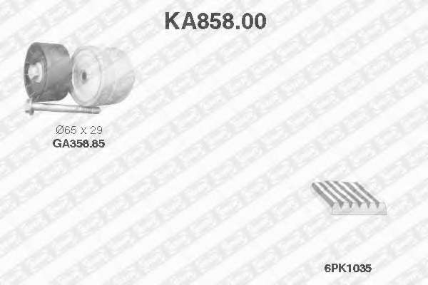 Поликлиновой ременный комплект