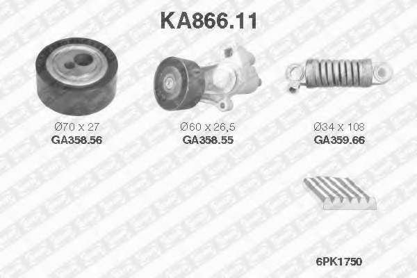 Поликлиновой ременный комплект