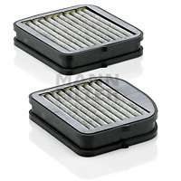 Фильтр салона MB E-class (W210)/S-class (W220)/CL (C215) 98-06/Maybach 02-12 (к-кт 2шт.) (угольный)