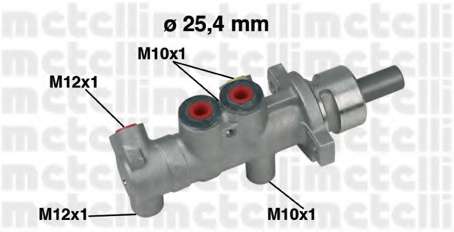 Цилиндр тормозной (главный) Renault Master II/Opel Movano 98-/Nissan Interstar 02-