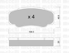 Колодки тормозные (задние) Citroen Jumper/Fiat Ducato/Peugeot Boxer 94-