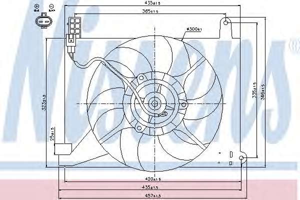 Вентилятор, охлаждение двигателя