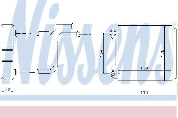 Теплообменник, отопление салона
