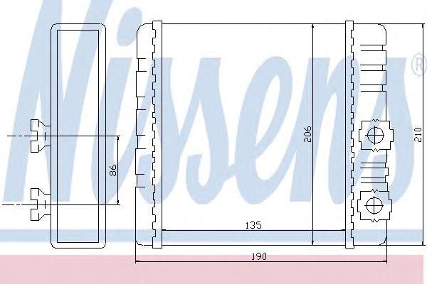 Теплообменник, отопление салона