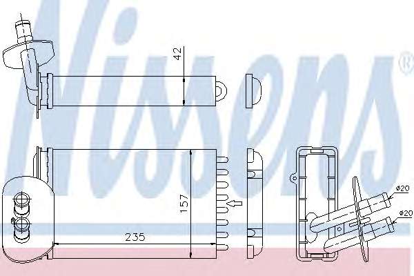 Теплообменник, отопление салона