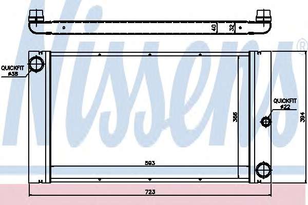 Радиатор, охлаждение двигателя