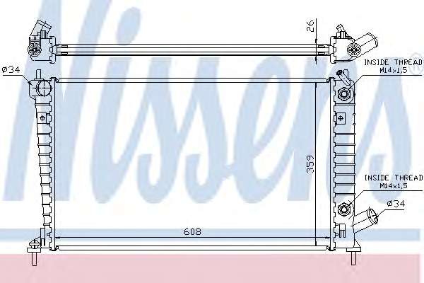 Радиатор, охлаждение двигателя