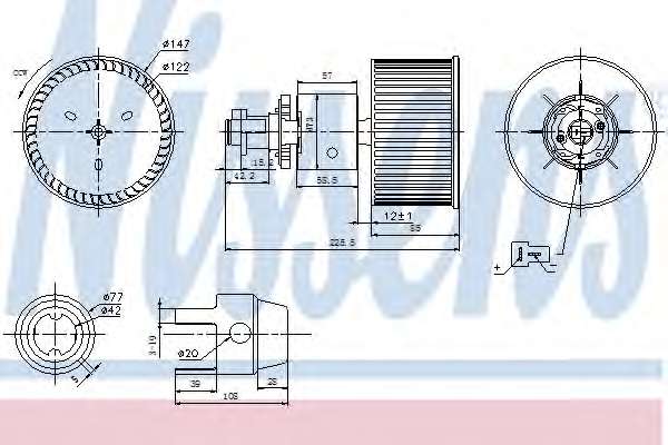 Вентилятор салона